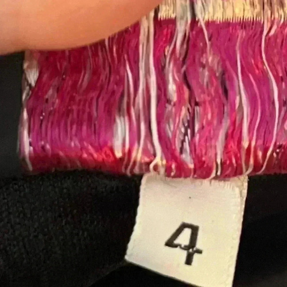 Vintage 70s Clovis Ruffin Black Sleeveless Midi Dress Ruffinwear - Picture 7 of 9